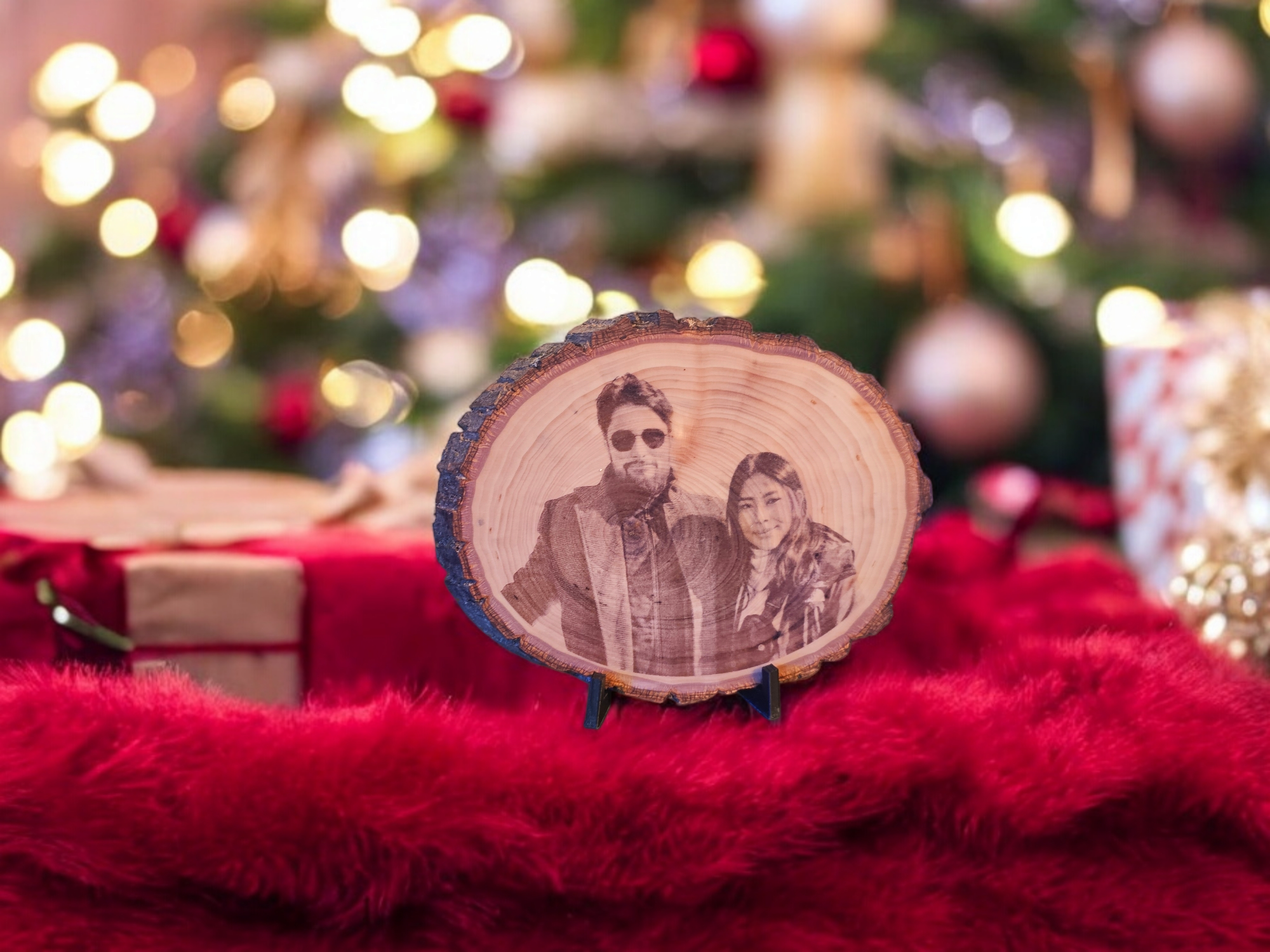 Custom Engraved Wood Slices