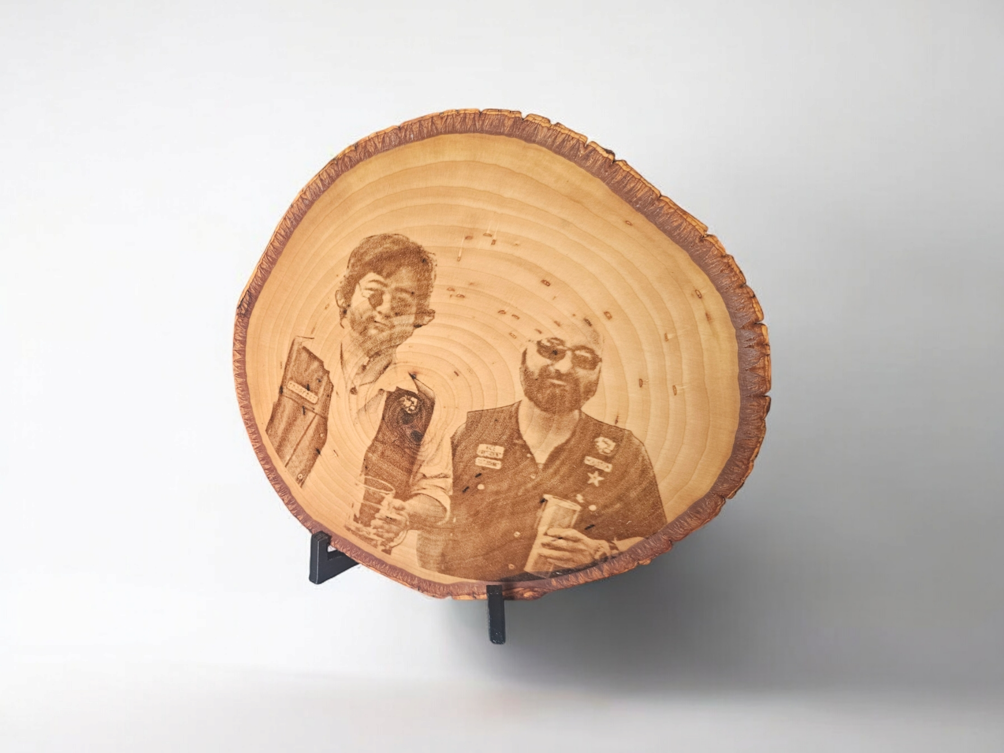 Custom Engraved Wood Slices