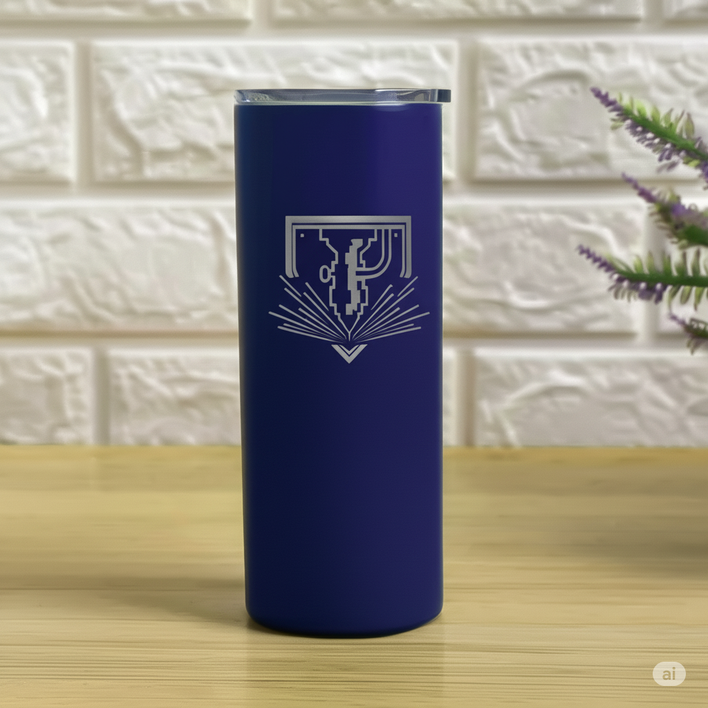 Custom Engraved Skinny Tumbler – 20oz