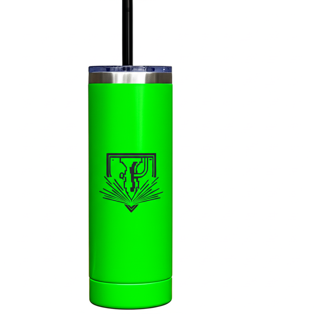 Custom Engraved Skinny Tumbler – 20oz