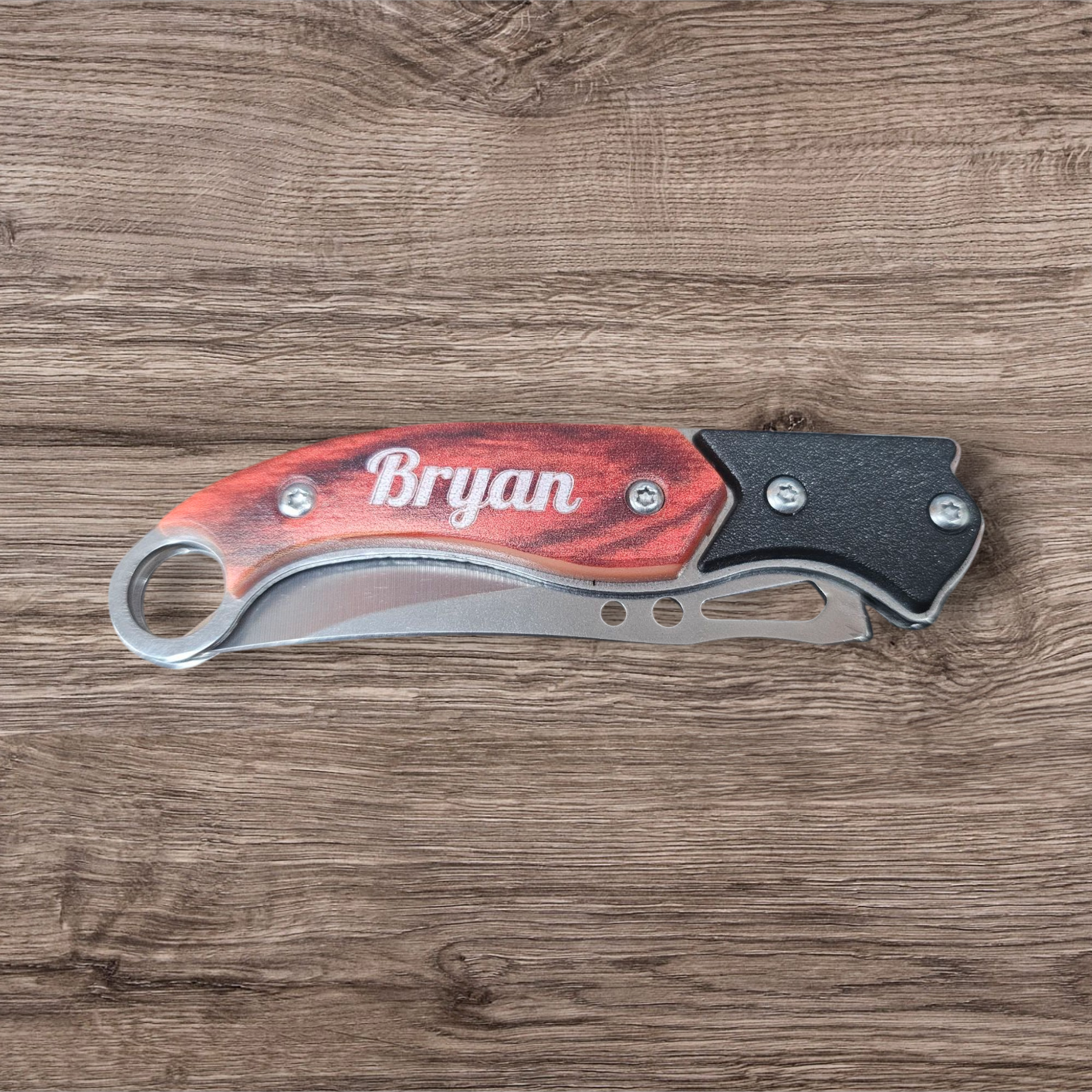 Engraved Pocket Knife